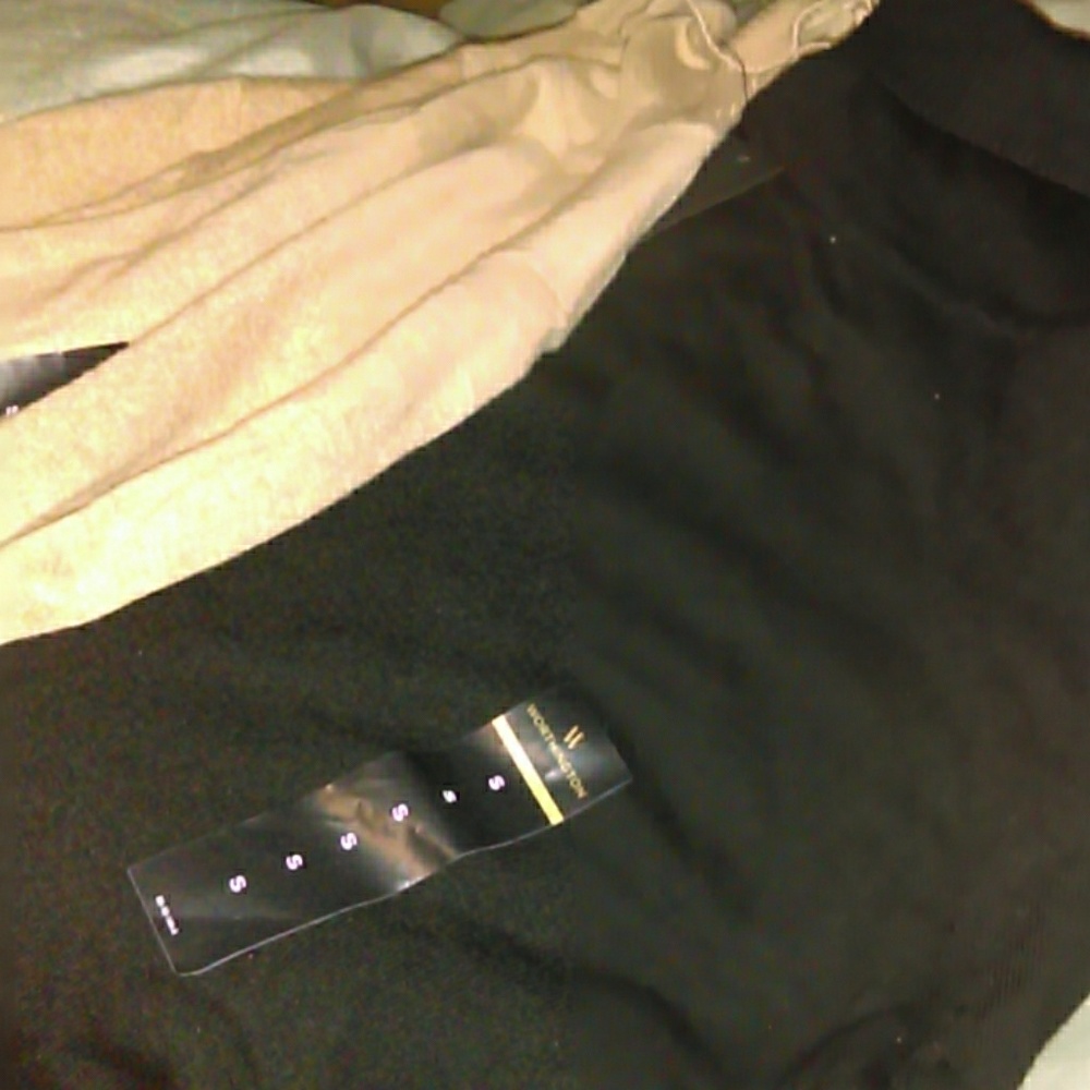 2 Worthington Turtle Necks 1 light brown,1 black